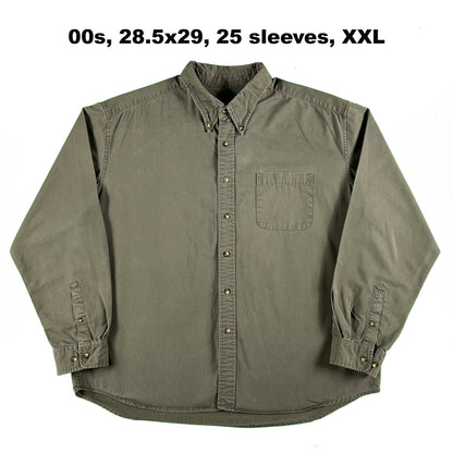 Vintage Eddie Bauer 100% Cotton Button Up Shirts- SELECT SHIRT