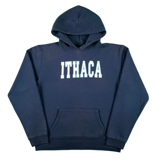 90s Ithaca College Hoodie- L