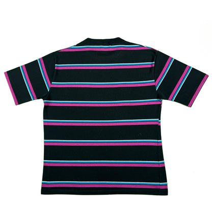 80s Striped Pocket Tee- M