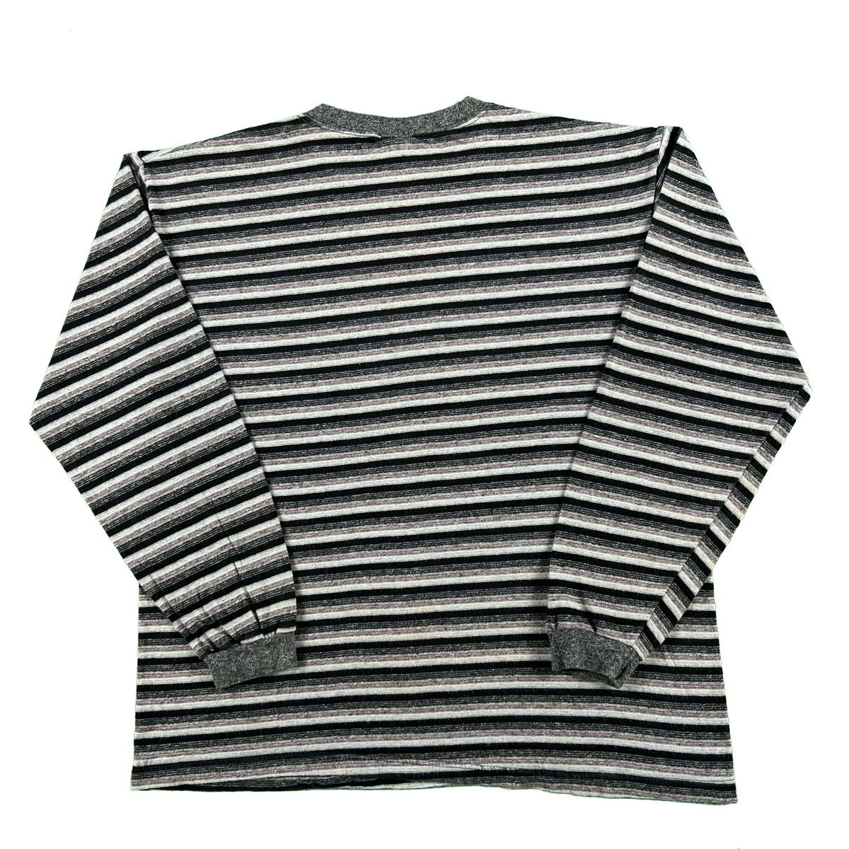 90s Striped Long Sleeve Tee- S