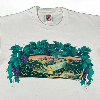 90s Vineyard Landscape Tee- L