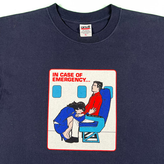 00s In Case of Emergency BJ Tee- L
