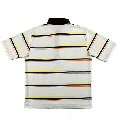 70s Arnold Palmer Striped Polo Shirt- L
