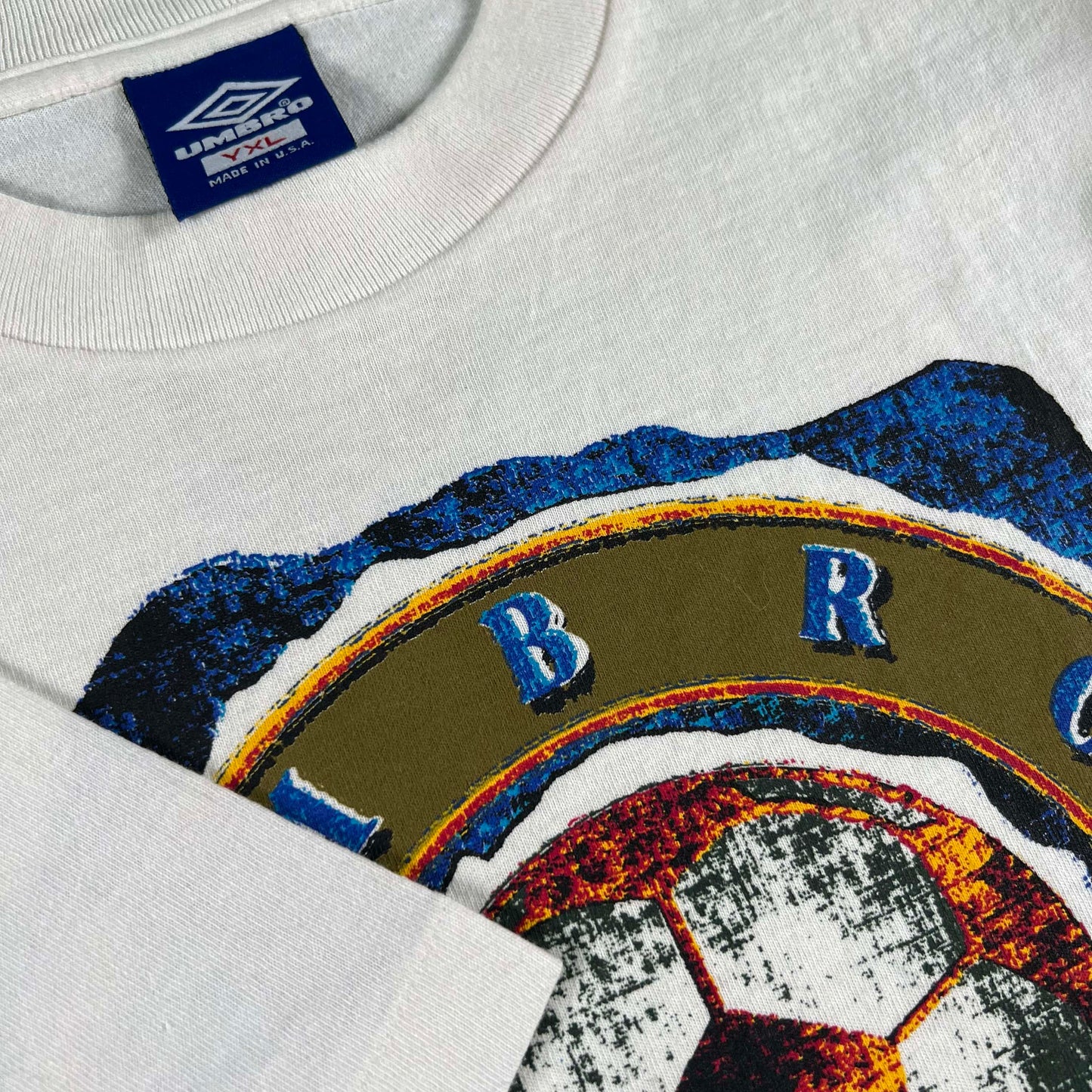 90s Umbro Soccer Tee- S