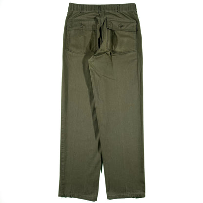 70s OG 507 Army Trousers- 32x31