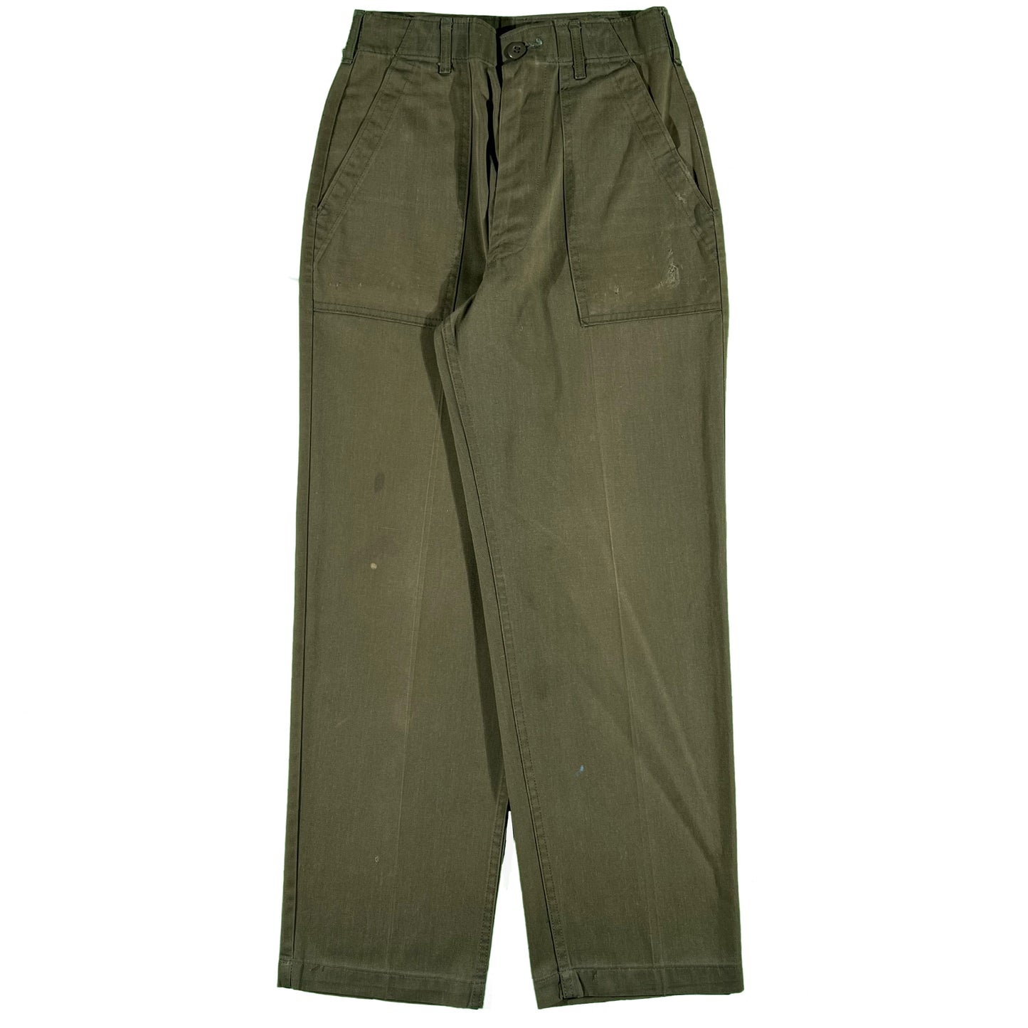 70s OG 507 Army Trousers- 26x28