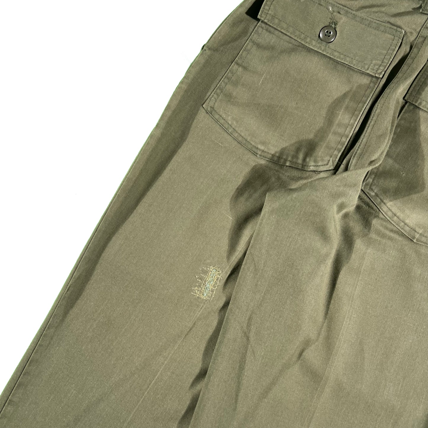 70s OG 507 Army Trousers- 26x28