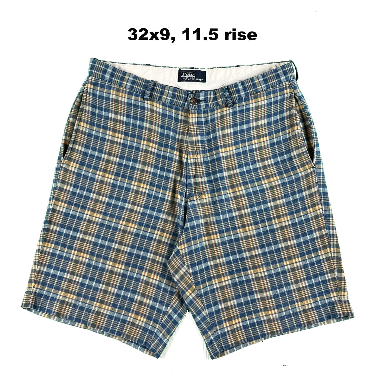 Polo Ralph Lauren Madras Plaid Shorts- SELECT PAIR