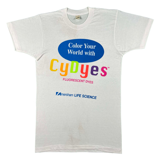 80s Cydyes Fluorescent Dyes Tee- M