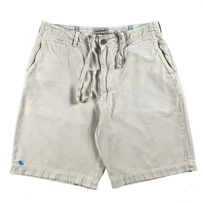 00s Abercrombie & Fitch Drawstring Cotton Shorts- 35x10