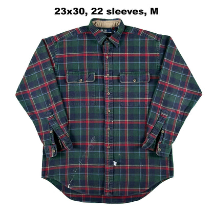 Vintage Ralph Lauren 100% Cotton Flannel Shirts- SELECT SHIRT
