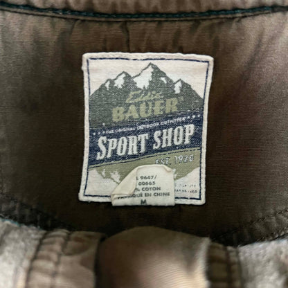 Eddie Bauer Cotton Military Style Pullover- M