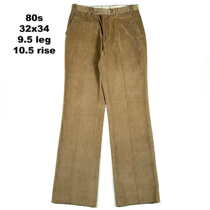 Vintage Baggy Corduroy Pants- SELECT PAIR