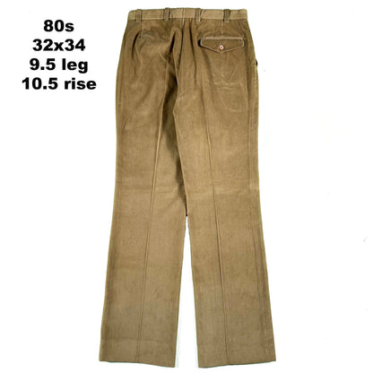 Vintage Baggy Corduroy Pants- SELECT PAIR