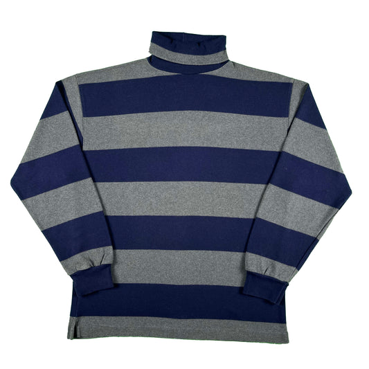 90s Gap Striped Turtleneck- M