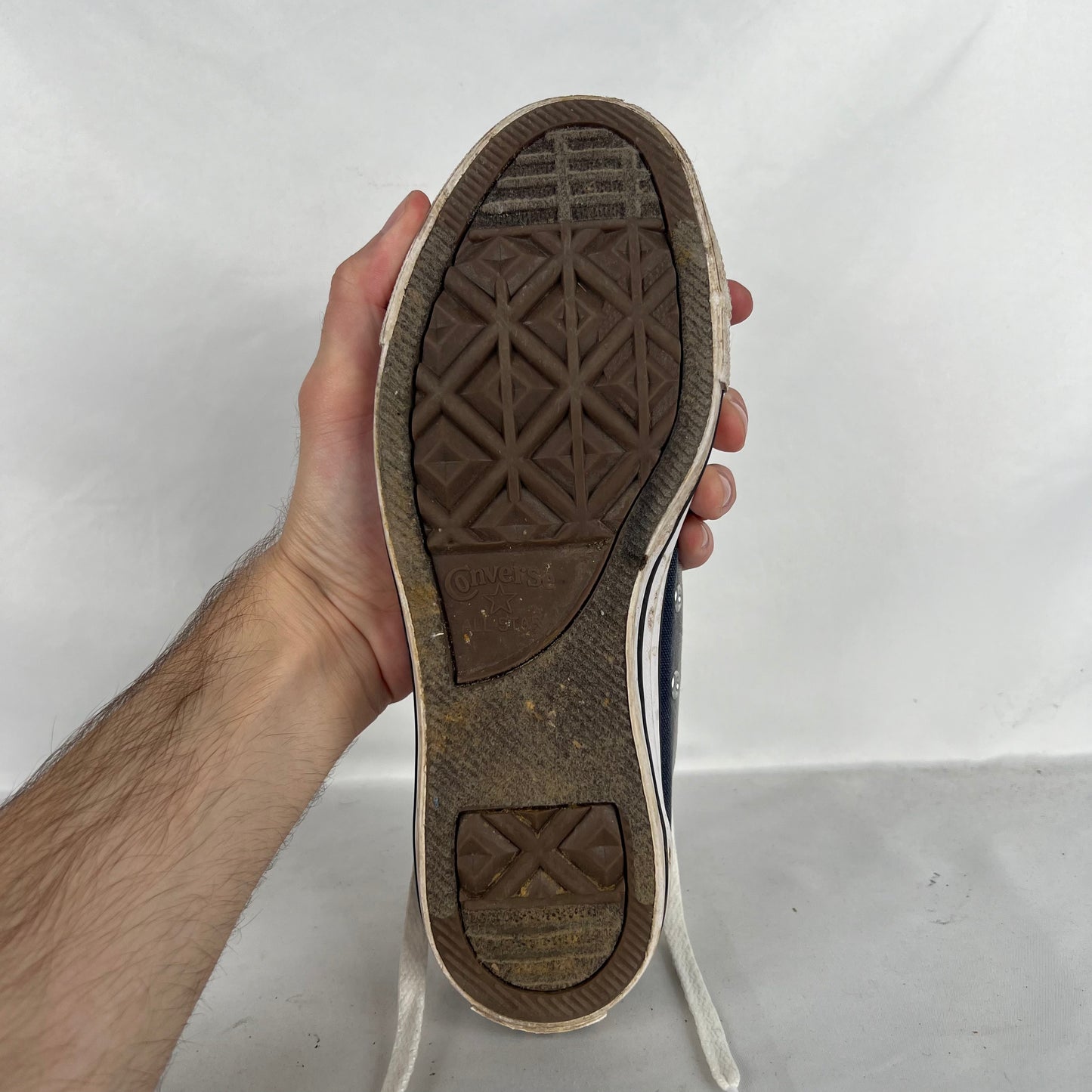 Sun Faded Blue Converse- M's 6, W's 7.5