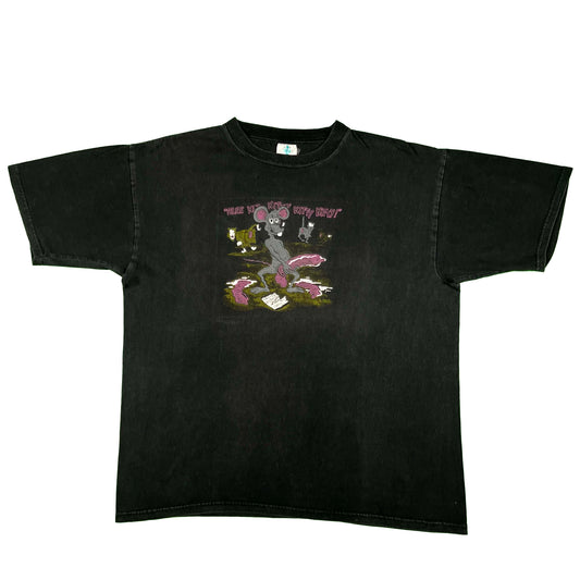 80s 'Here Kitty Kitty' NSFW Tee- XL