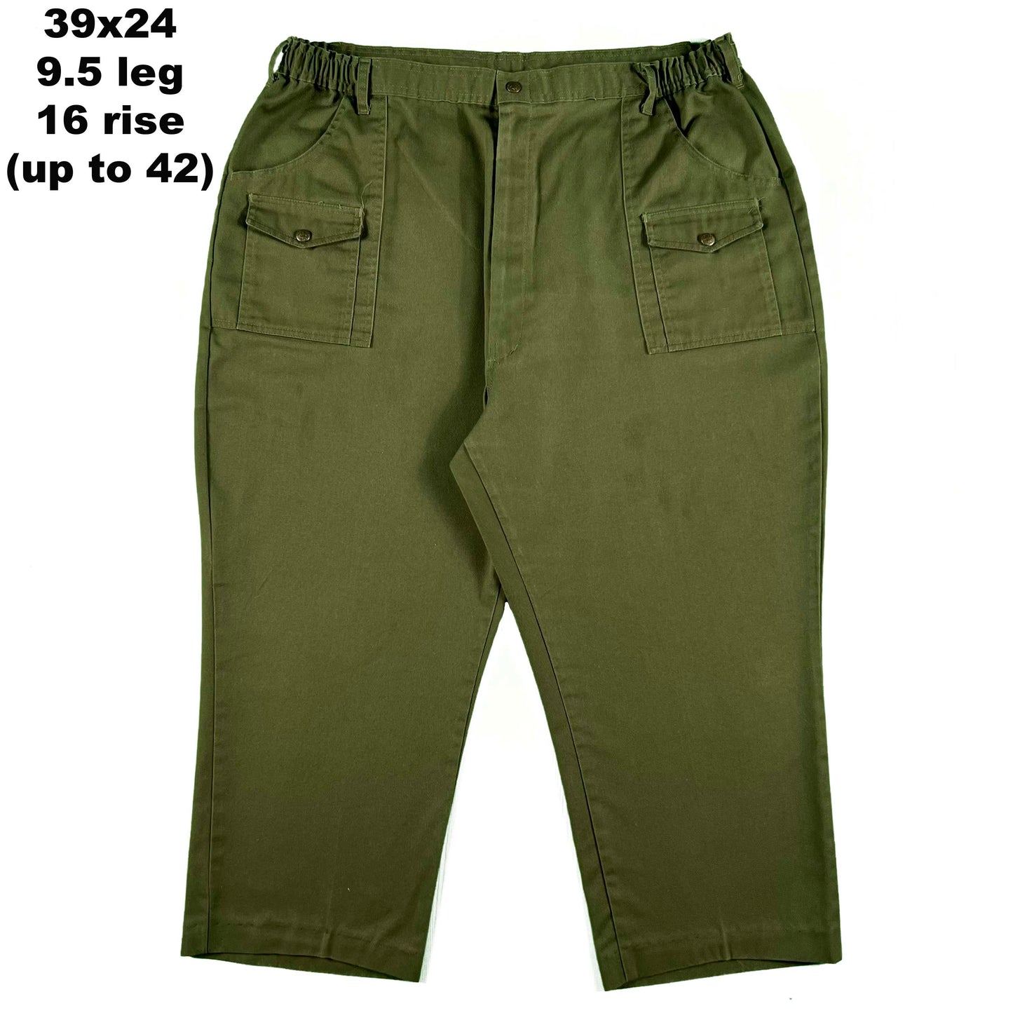 Vintage Boy Scouts Bush Pants- SELECT PAIR
