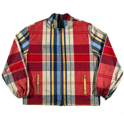 60s Koratron Plaid Jacket- XL