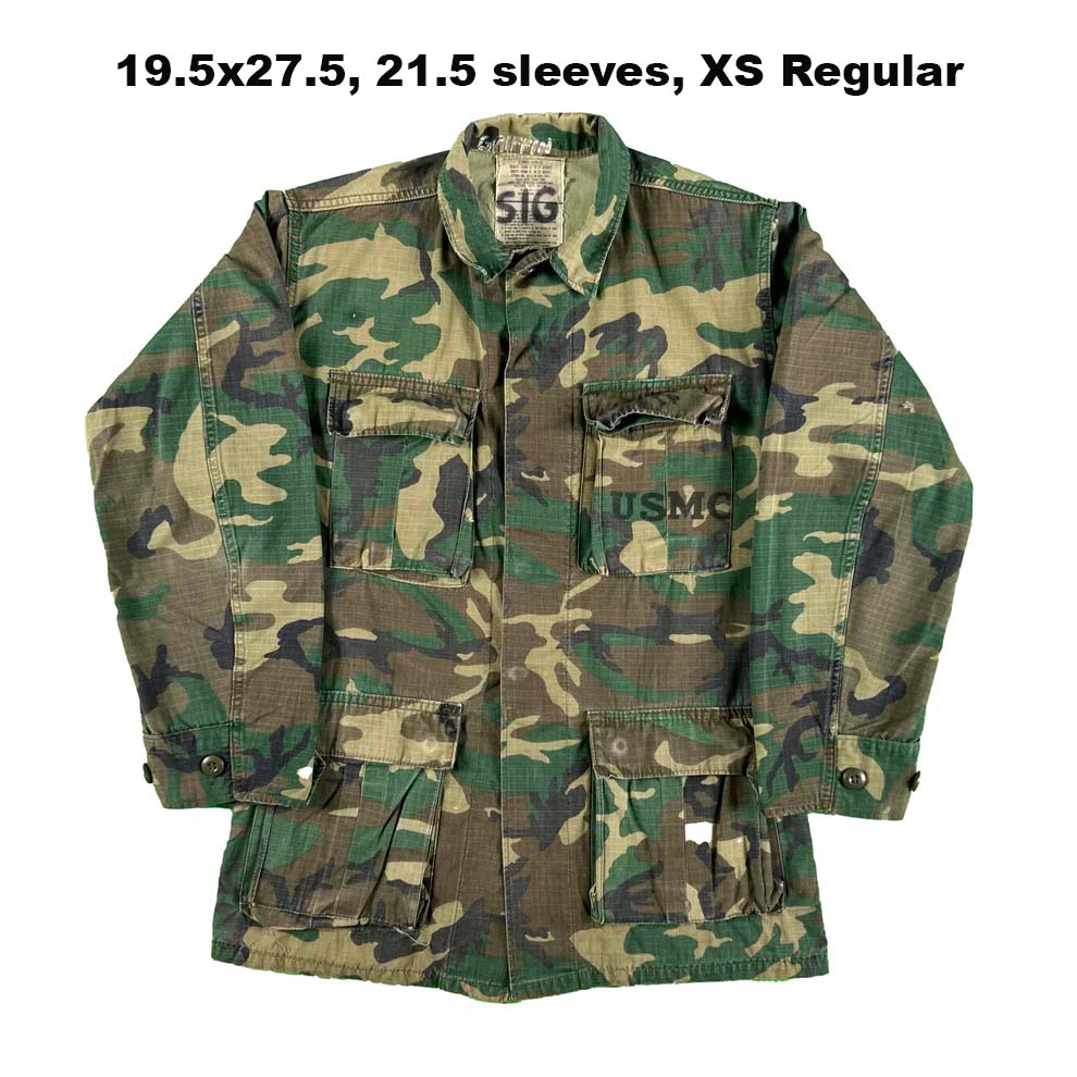 70s USMC Stenciled Jungle Camo Vests & Tops- SELECT TOP