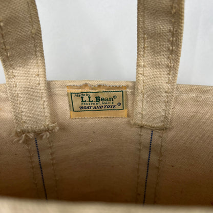 80s L.L. Bean Small Boat and Tote Bag