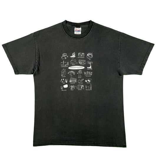 2001 Bethesda Nursery School Drawings Tee- L