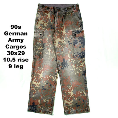 Vintage Baggy Camo Cargo Pants- SELECT PAIR