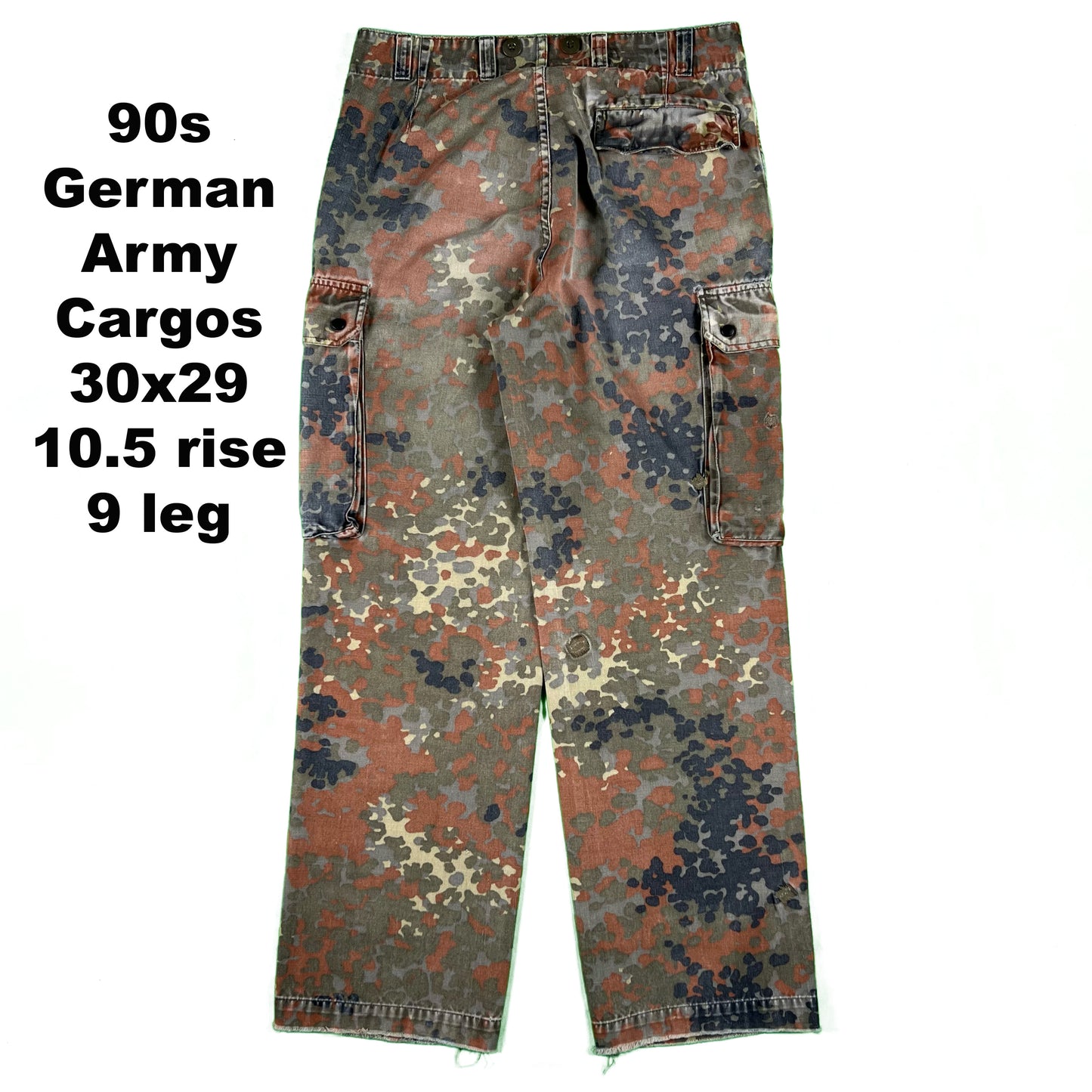 Vintage Baggy Camo Cargo Pants- SELECT PAIR