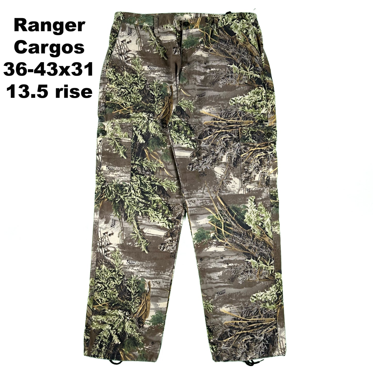 Vintage Baggy Camo Cargo Pants- SELECT PAIR