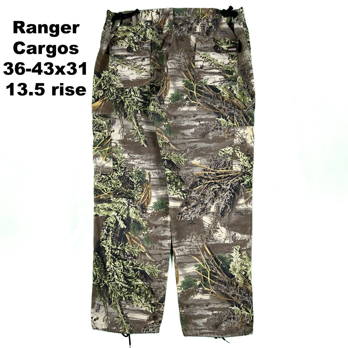 Vintage Baggy Camo Cargo Pants- SELECT PAIR