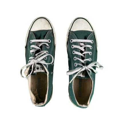 80s Forest Green Made in USA Converse- M's 5.5, W's 7