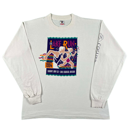 90s Lake Oswego Lake Run Long Sleeve Tees- SELECT SHIRT