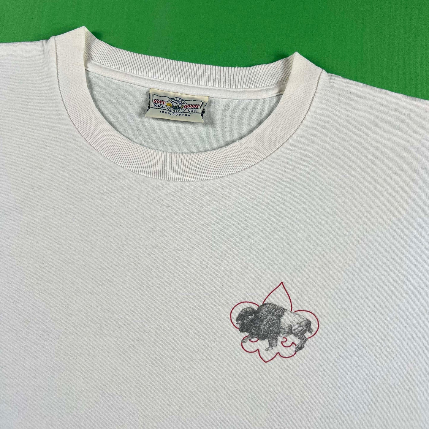 90s Boy Scouts American Bison Tee- XXL