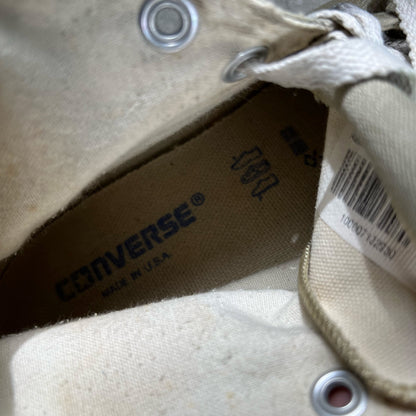 80s Beige Tan Made in USA Converse- M's 8.5, W's 10