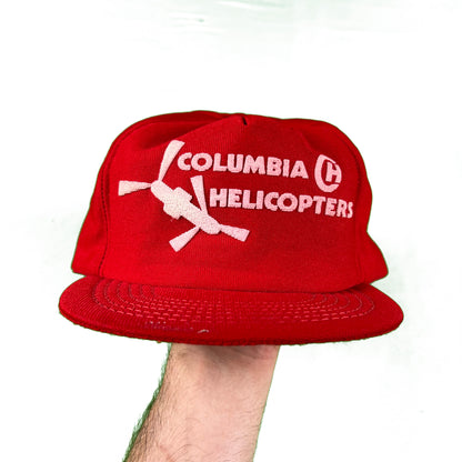 70s Columbia Helicopters Trucker Hat