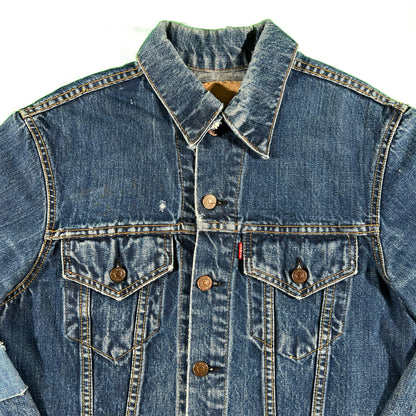 60s Levi's Big E Type 3 Repaired Trucker Jacket- S