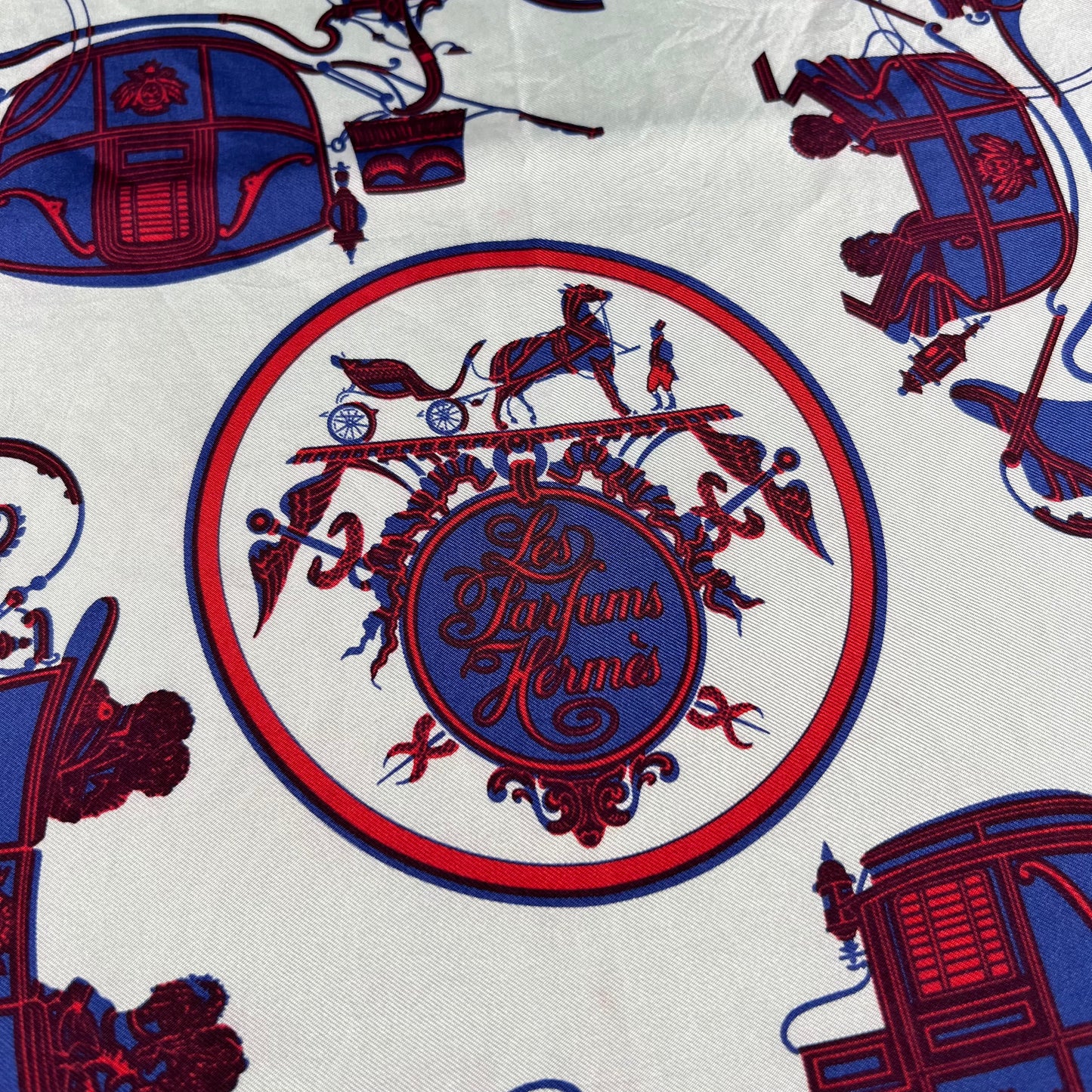 80s Hermès Silk Handkerchief