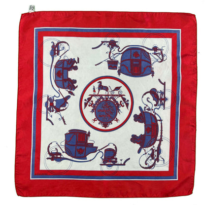 80s Hermès Silk Handkerchief