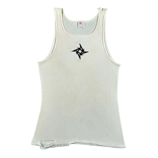 90s Thrashed Ninja Star Tank Top- XL