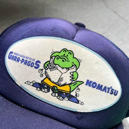 90s Gara-pagos Komatsu Trucker Hat