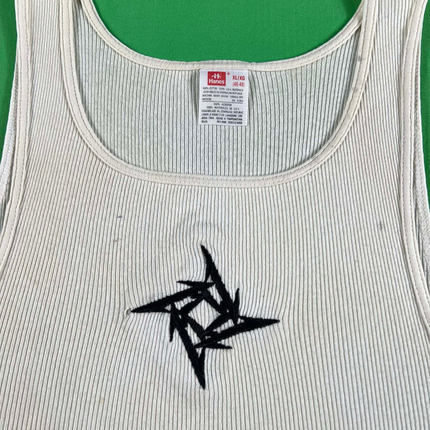 90s Thrashed Ninja Star Tank Top- XL
