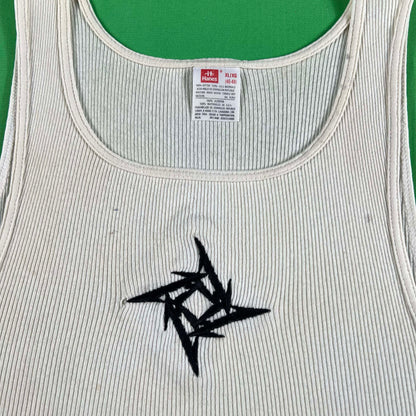 90s Thrashed Ninja Star Tank Top- XL