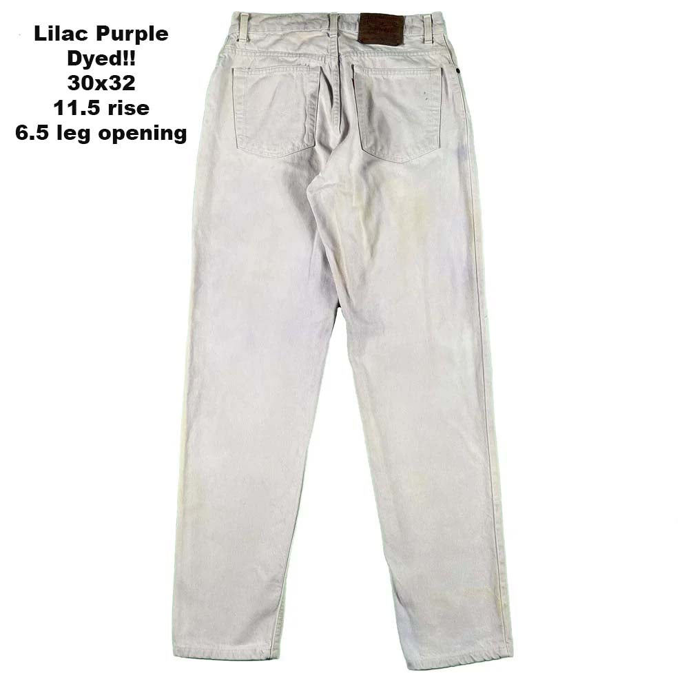 80s/90s Levi's 550s 'Relaxed Fit' Denim- SELECT PAIR