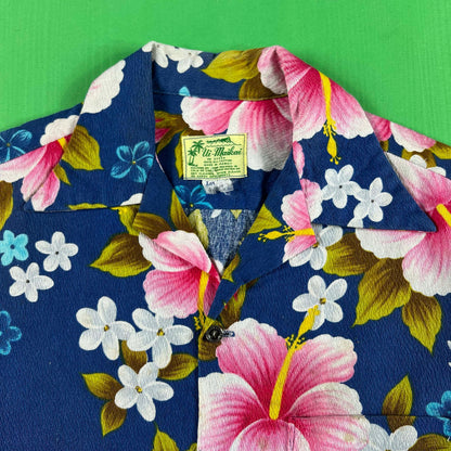 60s Ui-Maikai Hawaiian Shirt- M