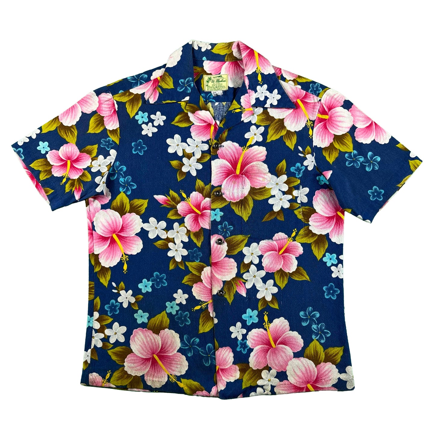 60s Ui-Maikai Hawaiian Shirt- M