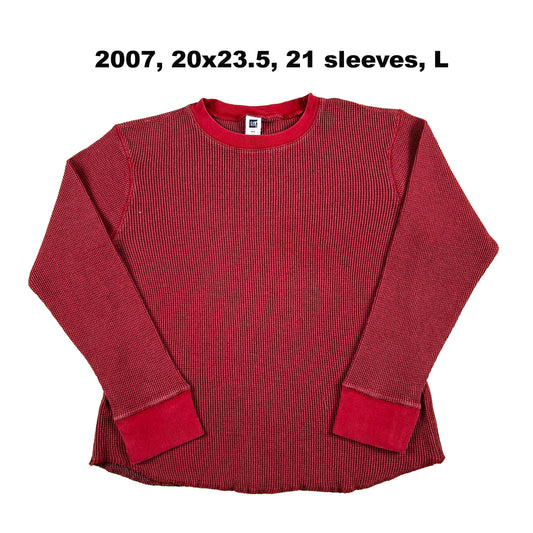 Vintage Gap Waffle Knit Thermals- SELECT SHIRT