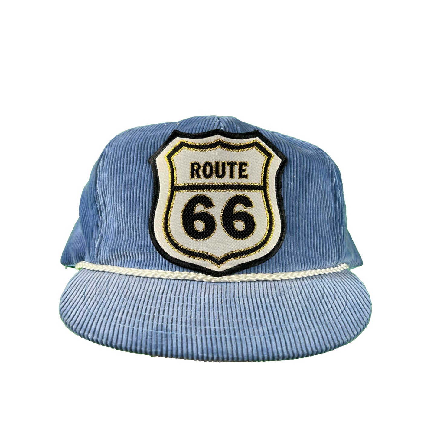 80s Route 66 Corduroy Trucker Hat