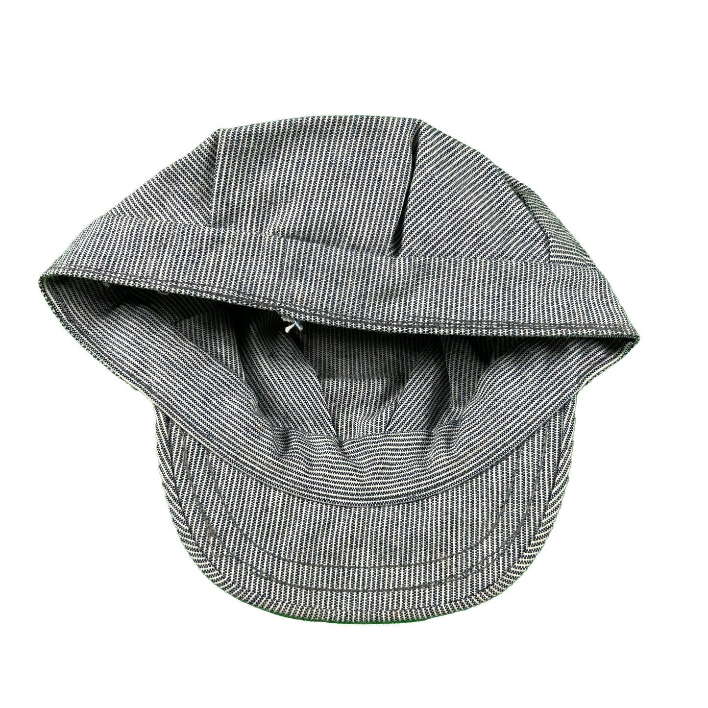 70s Hickory Stripe Conductor Cap- Large