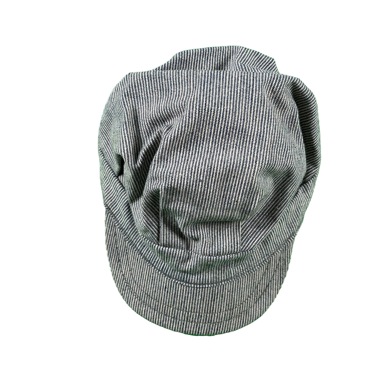 70s Hickory Stripe Conductor Cap- Large