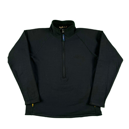 00s L.L. Bean Fleece Lined 1/4 Zip Pullover- S